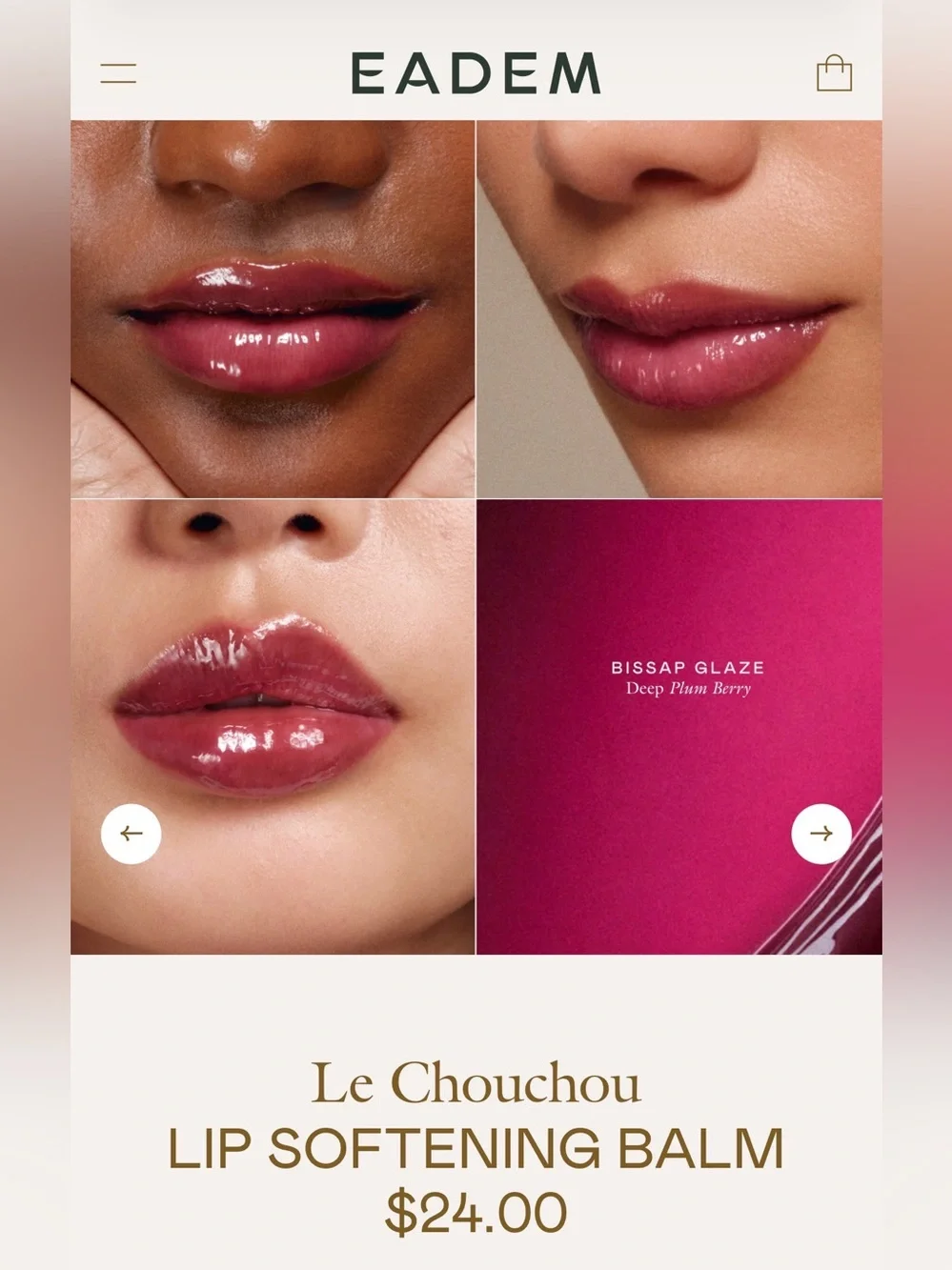 Eadem Lip Softening Balm